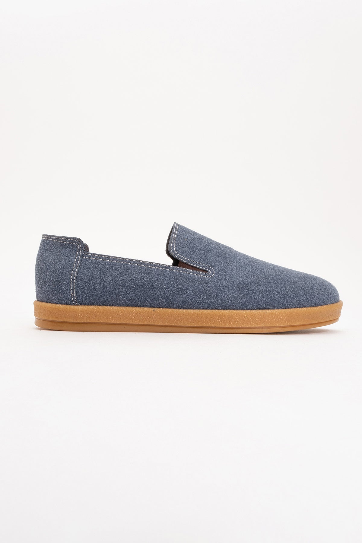 LUKKA SHOES Mira Erkek Mavi Deri tozu Lastikli ayakkabı