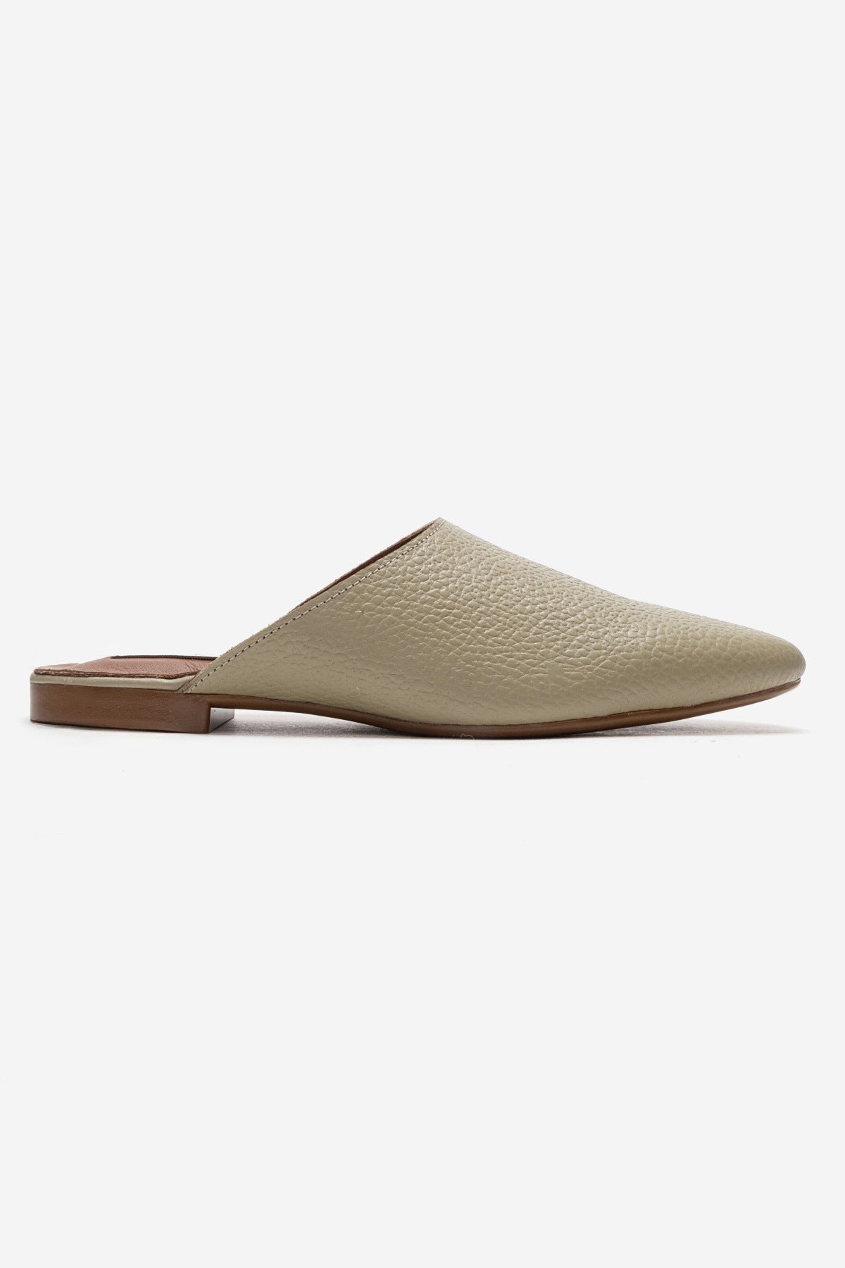 LUKKA SHOES Hakiki Deri Joyce Kadın Avokado Sabo Terlik