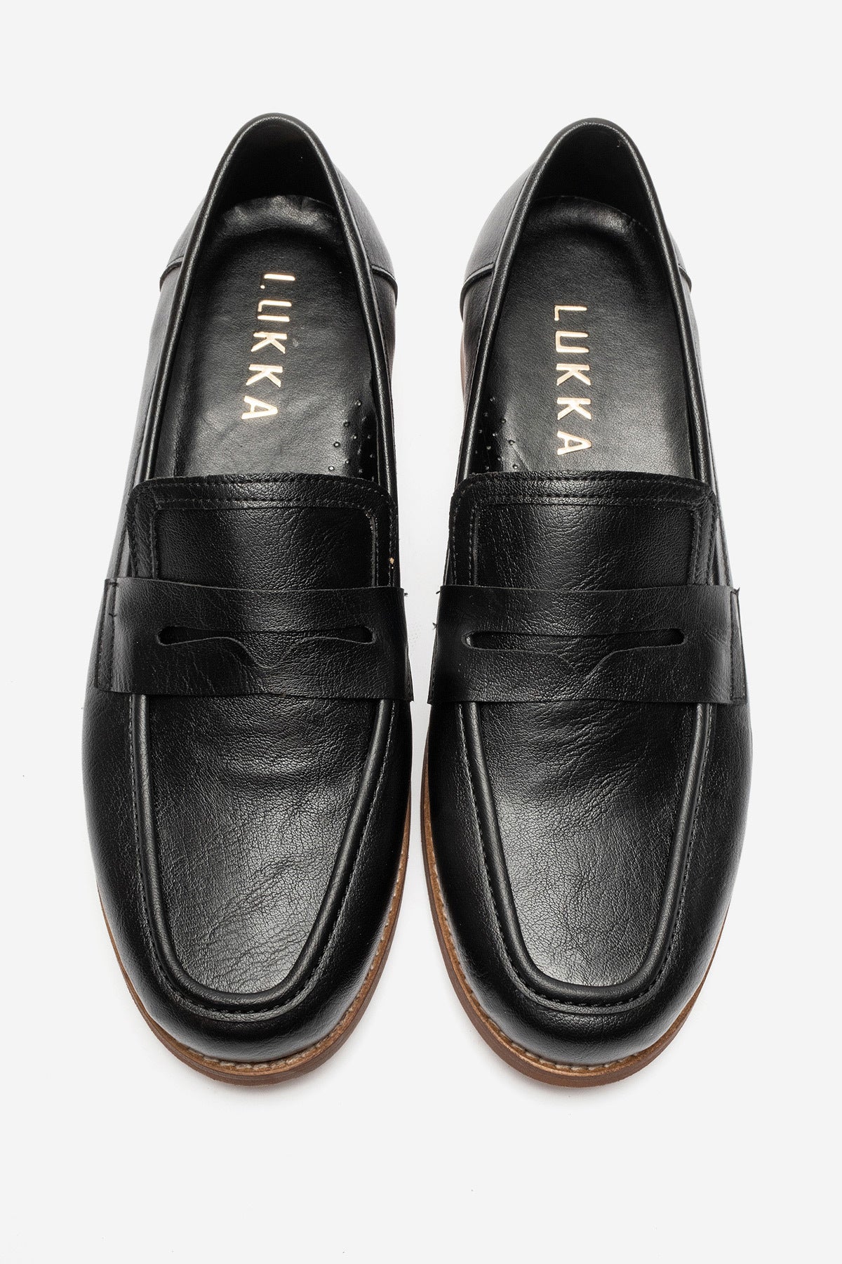 LUKKA SHOES Daniel Erkek El yapımı Makosen Loafer Ayakkabı