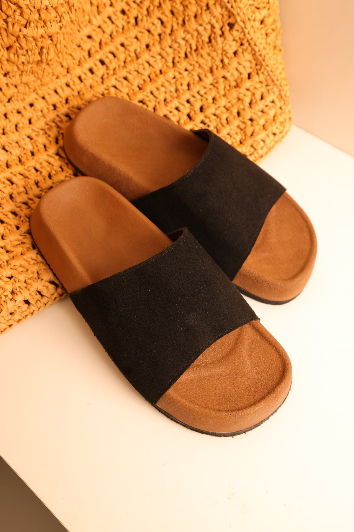 LUKKA SHOES Zanel Erkek Tek Yüz Bohem Mantar terlik