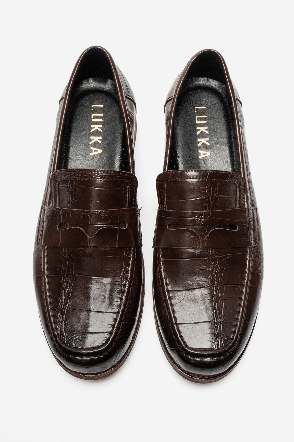LUKKA SHOES Daniel Erkek El yapımı Makosen Loafer Ayakkabı