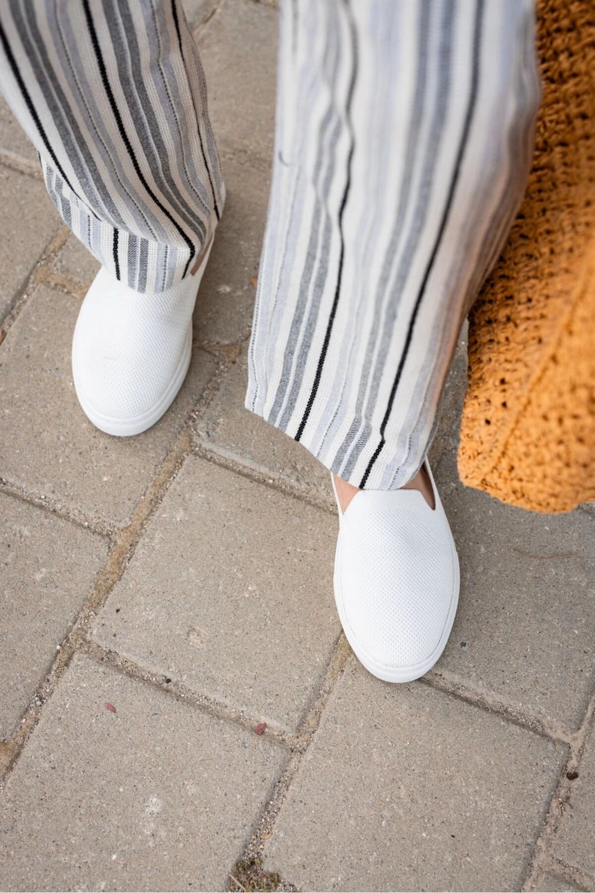 LUKKA SHOES Erkek Beyaz triko günlük ayakkabı