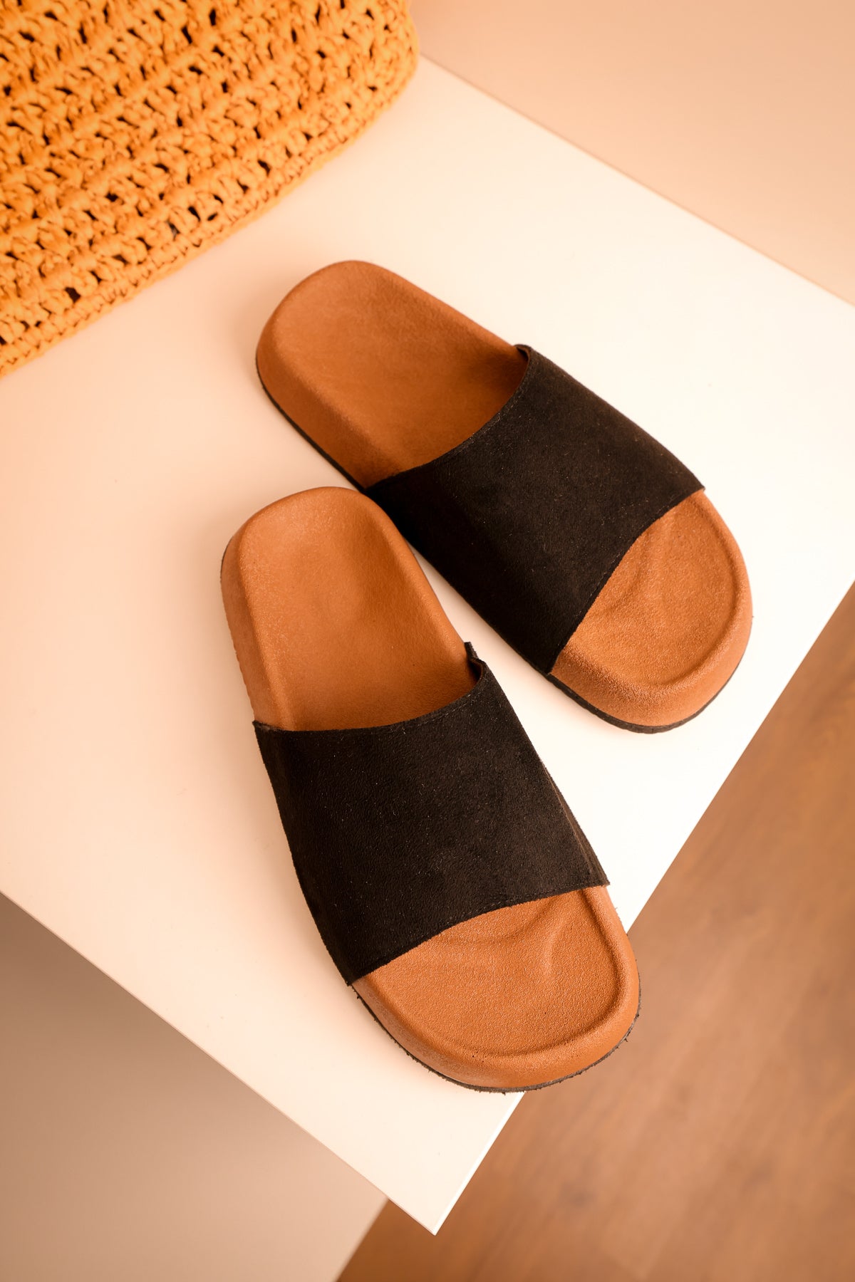 LUKKA SHOES Zanel Erkek Tek Yüz Bohem Mantar terlik