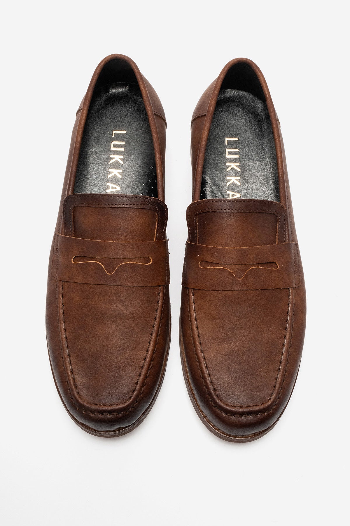 LUKKA SHOES Daniel Erkek El yapımı Makosen Loafer Ayakkabı