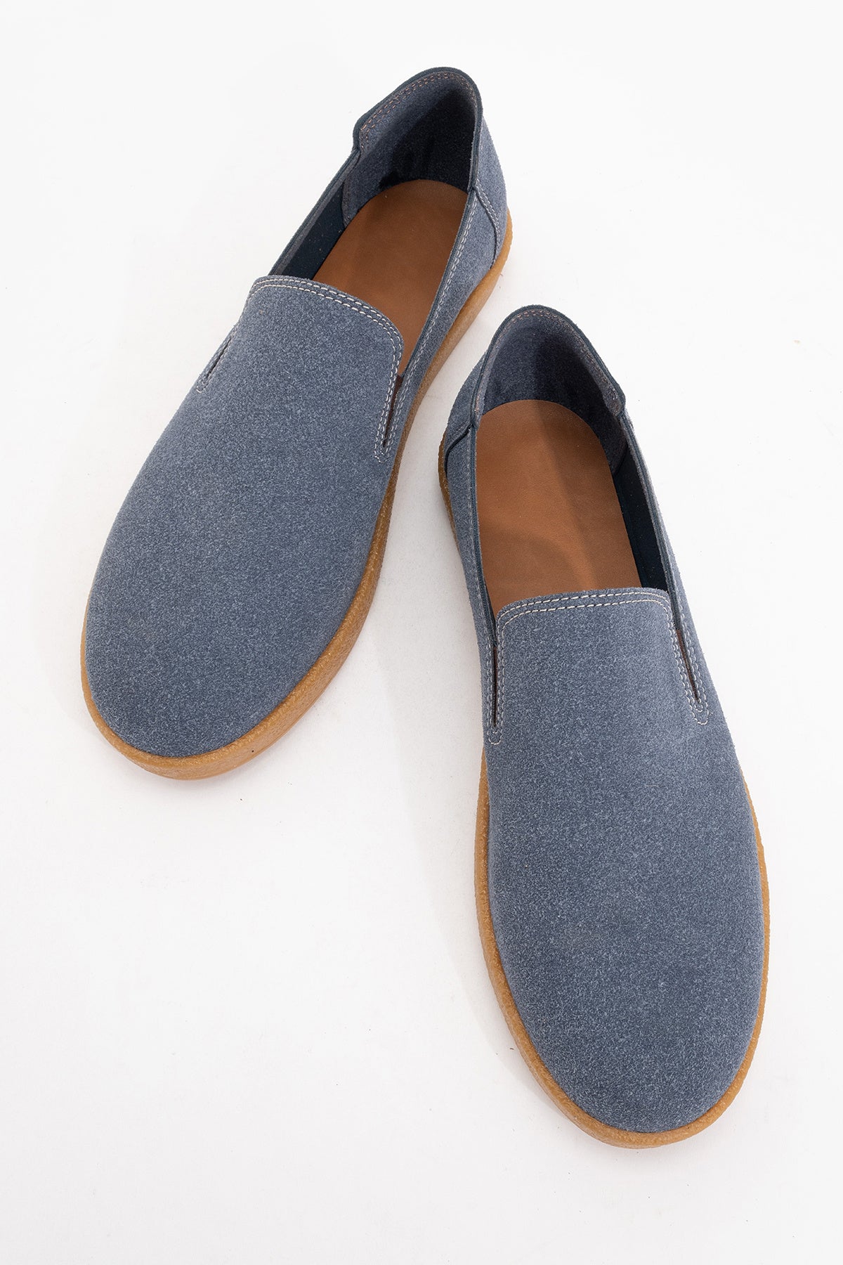 LUKKA SHOES Mira Erkek Mavi Deri tozu Lastikli ayakkabı