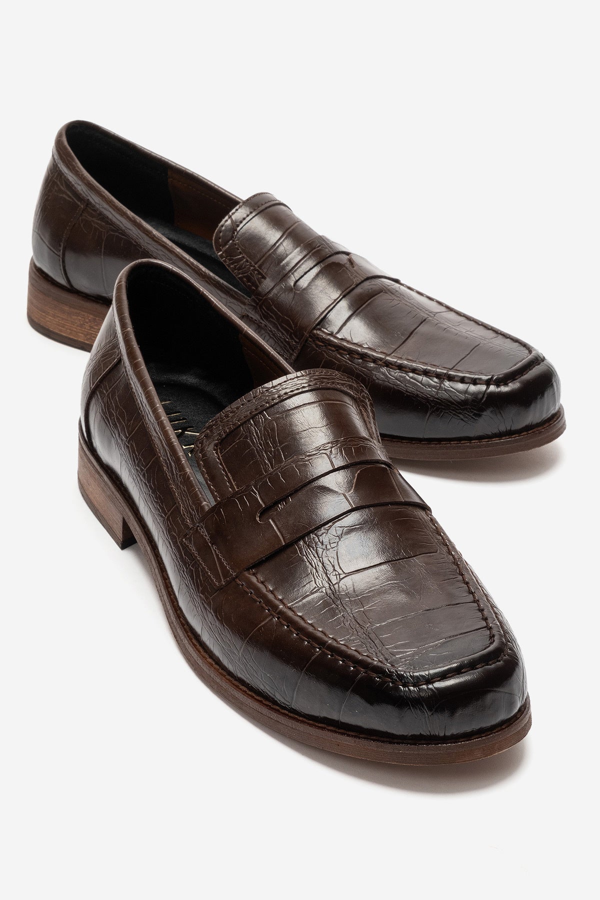 LUKKA SHOES Daniel Erkek El yapımı Makosen Loafer Ayakkabı