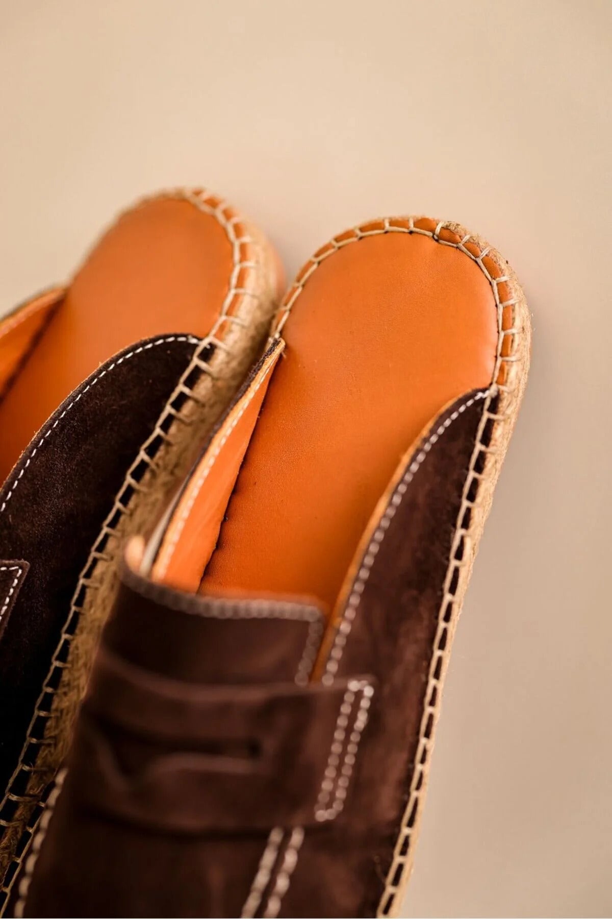 LUKKA SHOES Bloom Hakiki Deri Kahve Kauçuk taban terlik