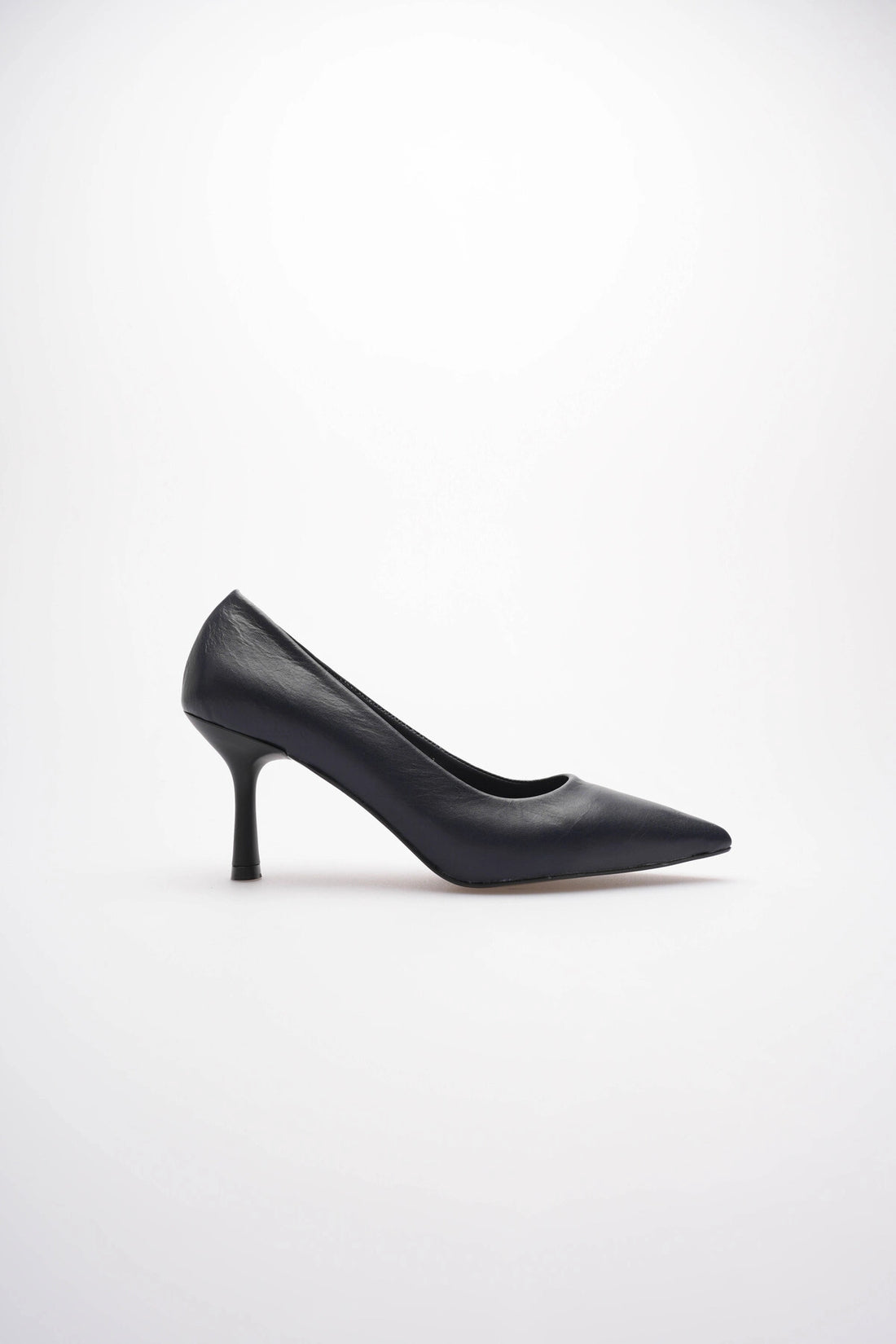 LUKKA SHOES Kadın Adal Lacivert Hakiki Deri İç Dış 11cm Topuklu Stiletto