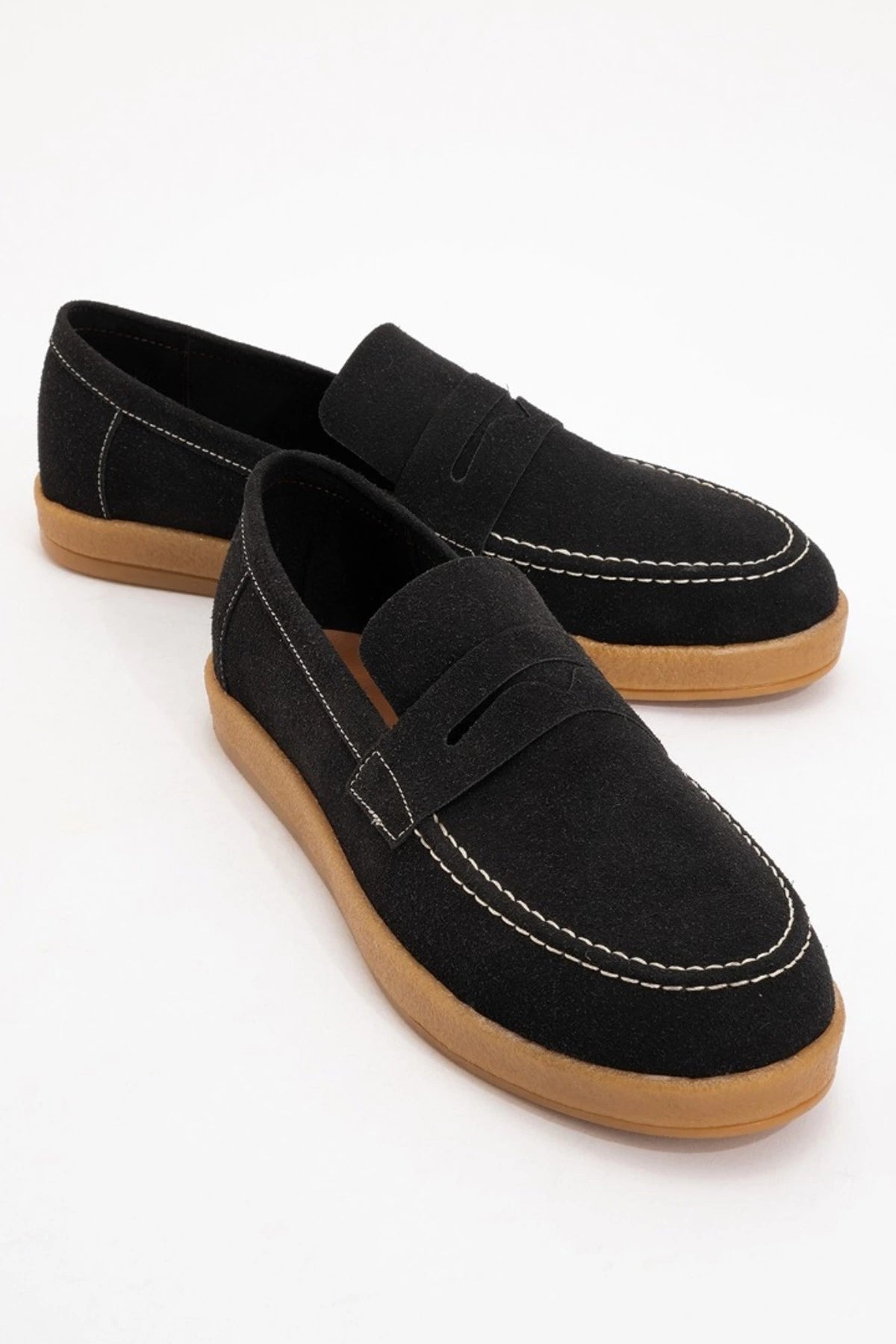 LUKKA SHOES Freya Erkek Suni Deri tozu Günlük ayakkabı