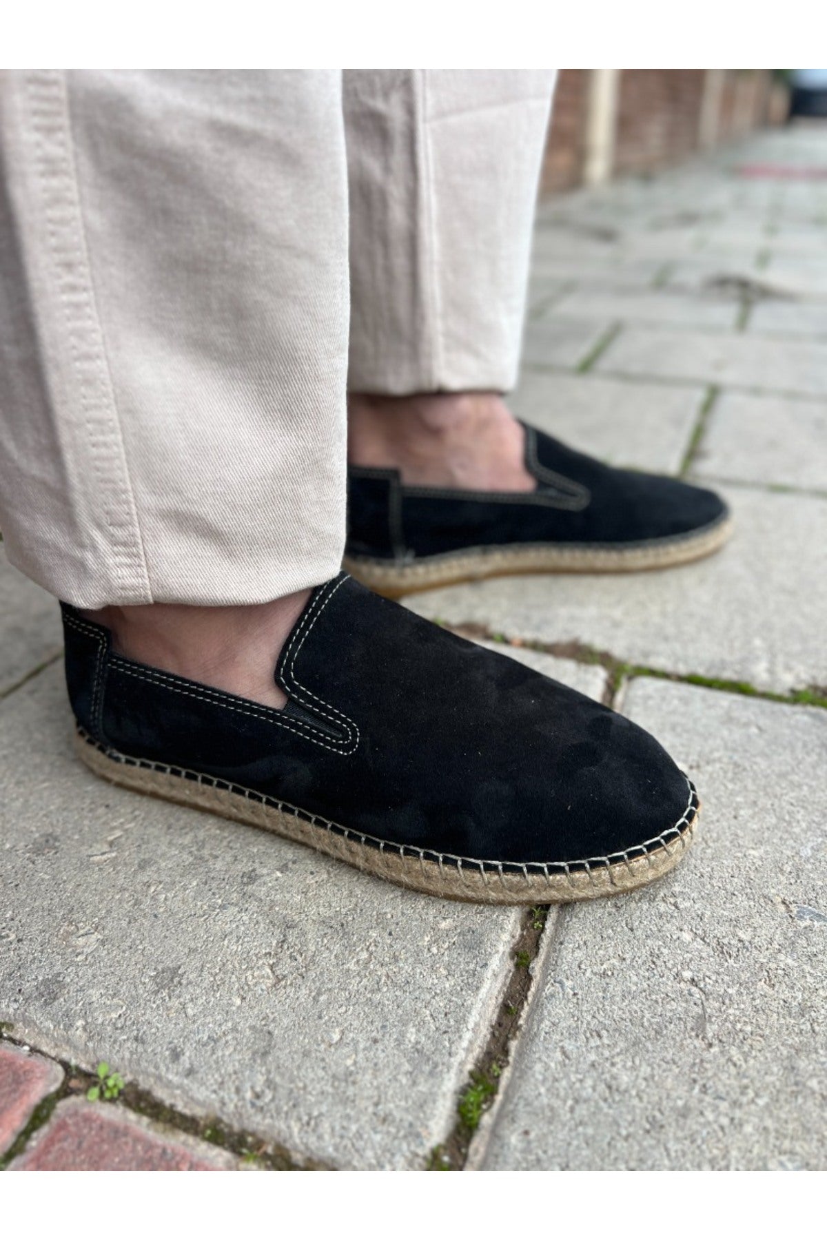 Dina Hakiki Deri Siyah Lastikli Espadril 1.999,00