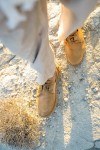 Fleur Hakiki Deri Bej Bağcıklı Espadril Fleur Hakiki Deri Bej Bağcıklı Espadril