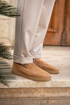 Rose Erkek Hakiki Deri Bej Süet Loafer Rose Erkek Hakiki Deri Bej Süet Loafer